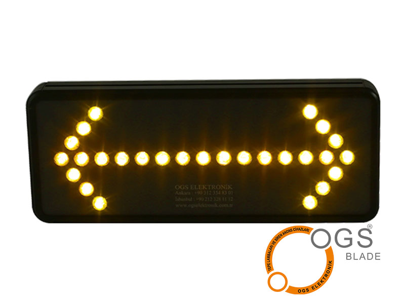 Bi-Directional Illuminated Directional Sign YON-C 20×50